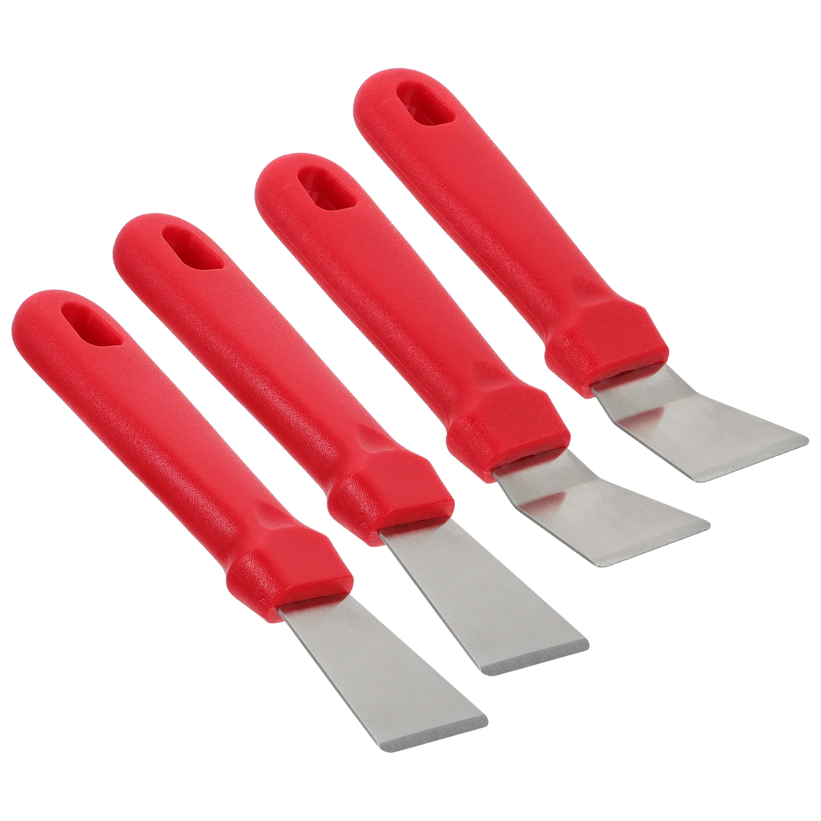 

4 PCS Fridge Deicing Home Defrost Refrigerator Ice Kitchen Gadget Scrape Snow Freezer Red Scraper