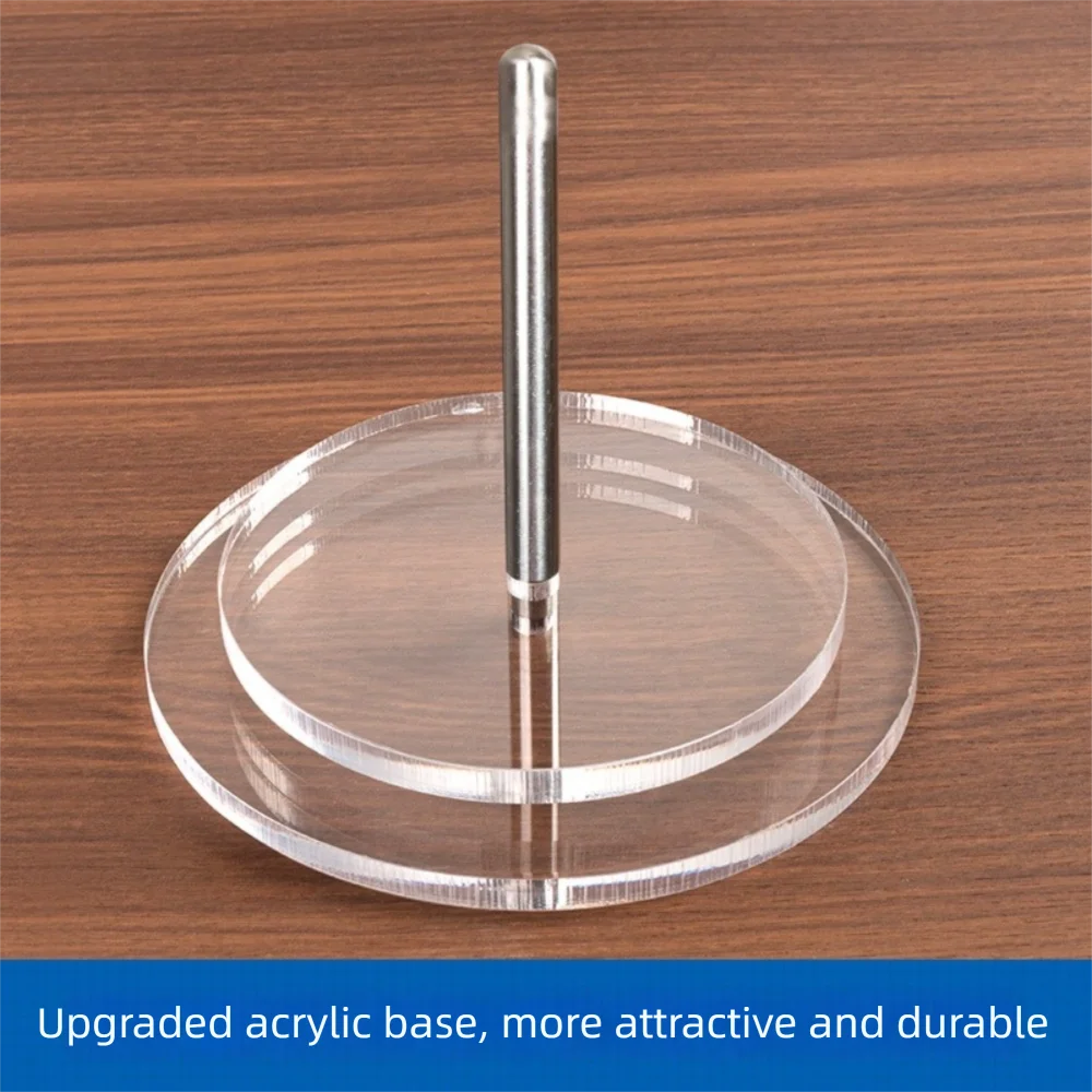 Durable Portable Yarn Rotating Tool Acrylic Detachable Yarn Holder Wool Yarn Winding Axis Frame Household