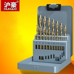 HUHAO HSS Twist Drill Bit Set Cobalt Drill Bit Hole Cutter Bit for Stainless Steel Wood Metal Drilling