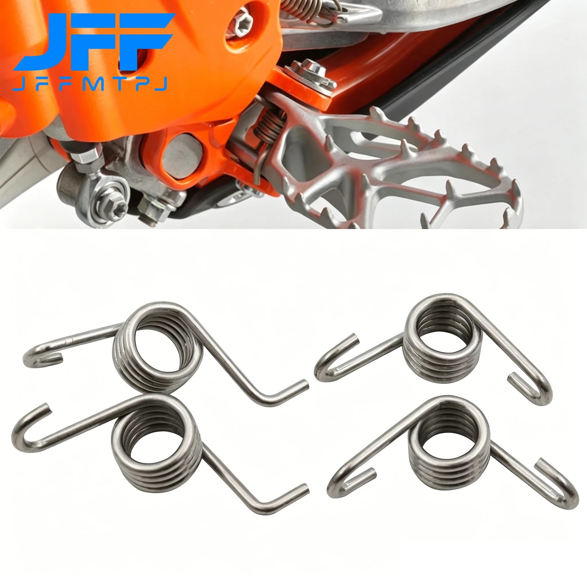 Motorcycle Footpegs Foot Pegs Footrest Spring For KTM SX SXF EXC EXC XC XCF XCW XCFW 65-530cc 1998-2014 2015 2016 2017 2018 2019
