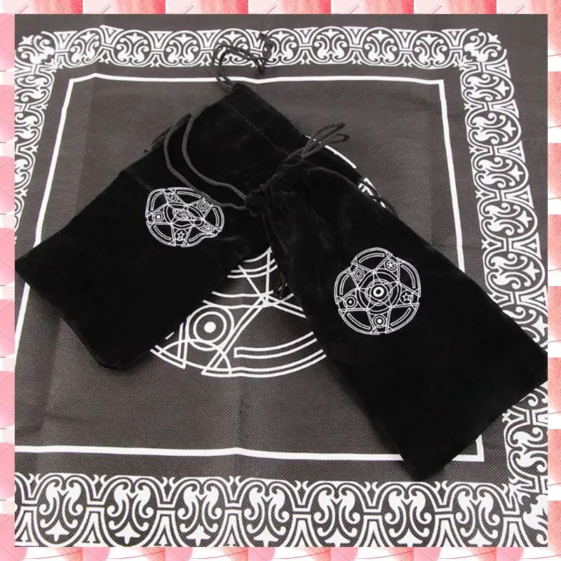 Smart Portable 1 PC Tarot Storage Bags Altar Tarot Box Tarot Card Divination Bag Board Game Drawstring Package Easy To Use