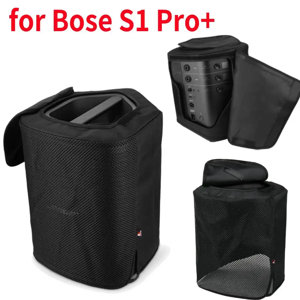 Custom Protective Speaker Cover for Bose S1 Pro Plus with Handle Flap and Dustproof Mesh Case for Travel and Parties