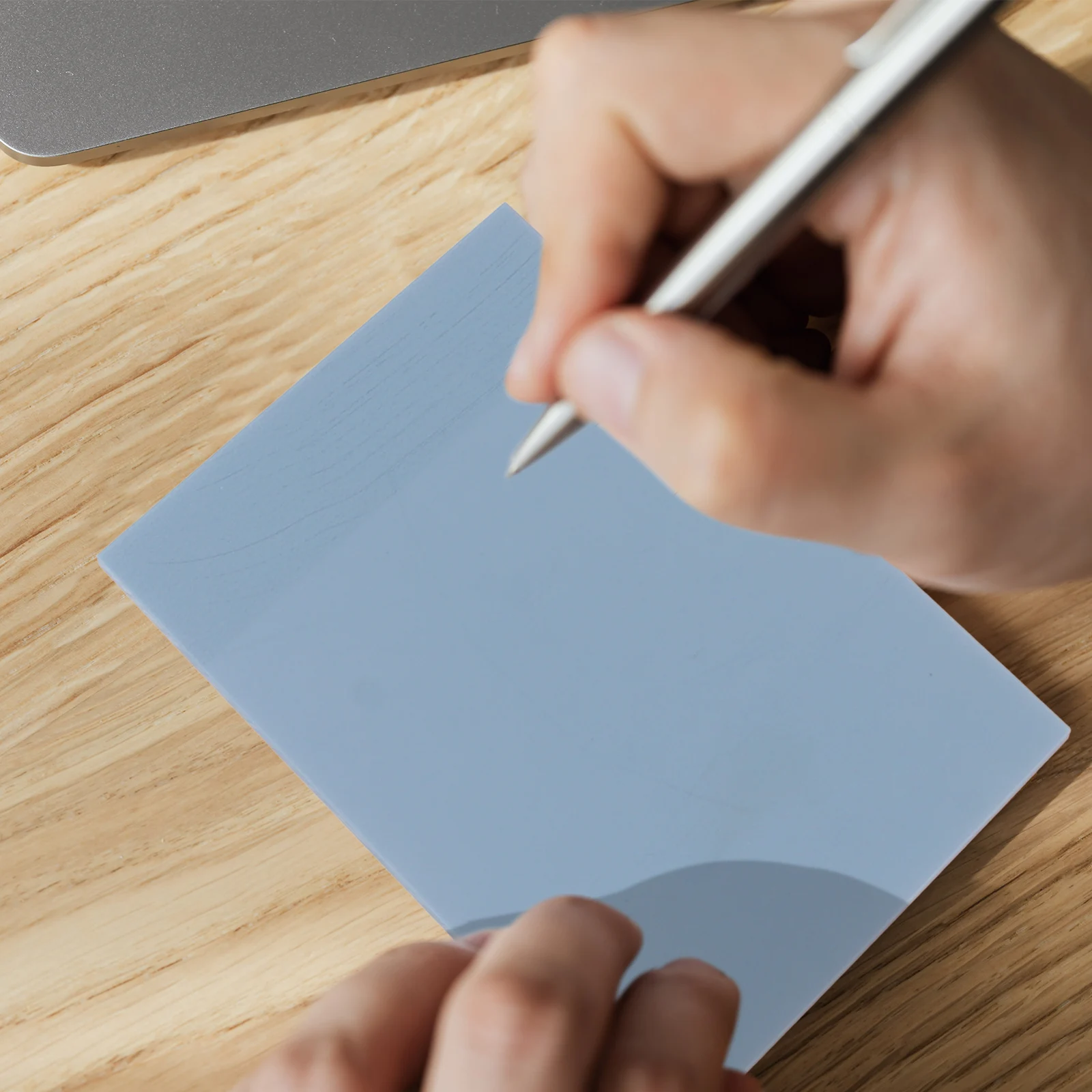 

5Pcs Transparent Memo Message Stickers Clear Adhesive Memo Pads for Notes Reminders Office School Supplies Waterproof