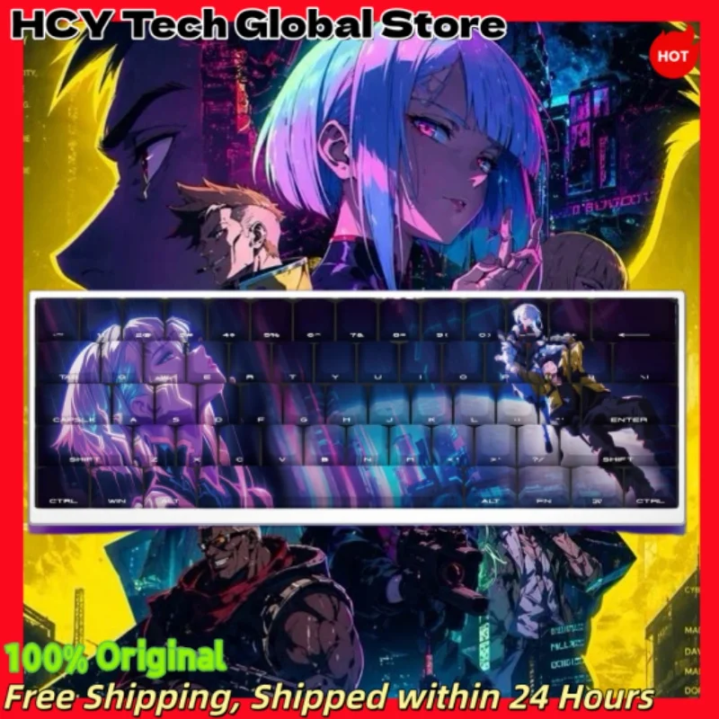Original Lucy Theme Anime Keycap Mechanical Keyboard Cherry PBT Custom Cute Keycap PC Gaming Keyboard Accessories Gift Collect