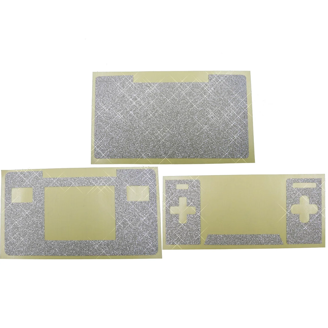 Shining Silver Bling Glitter Vinyl Skin Sticker Protector for Nintendo DS NDS Gen Skins Stickers