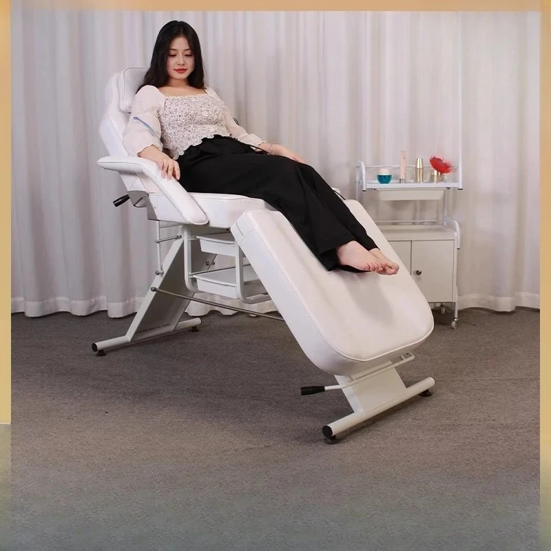 

Multifunctional beauty bed, special foldable massage treatment bed for beauty salons, moxibustion tattoo embroidery eyelash bed