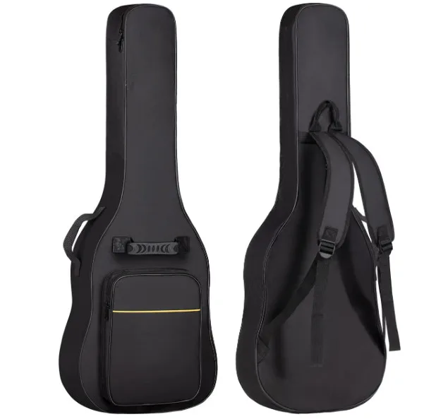 Bolsa de guitarra Gig Bag, mochila acolchada de 6mm, funda de guitarra suave, correa de cuello duradera, para actuación de viaje