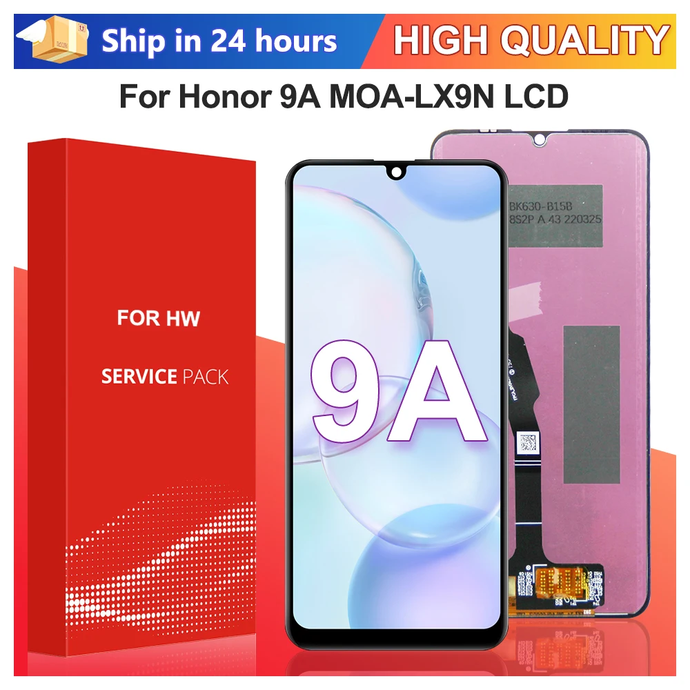 

6.3" for Huawei Honor 9A LCD Touch Screen Digitizer Assembly For HUAWEI Y6P 2020 MED-LX9 MED-LX9N LCD Display 100% Tested