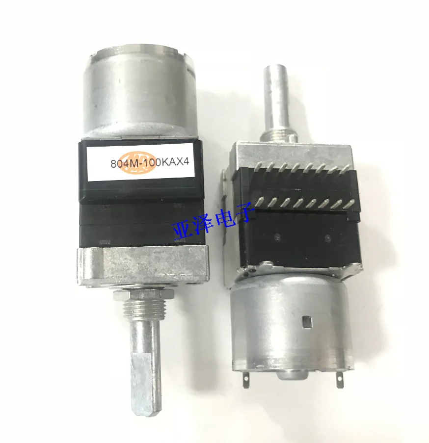 

Japan ALPS RK16814MGA0K power amplifier motor potentiometer 4-pack A100K shaft length 25MM