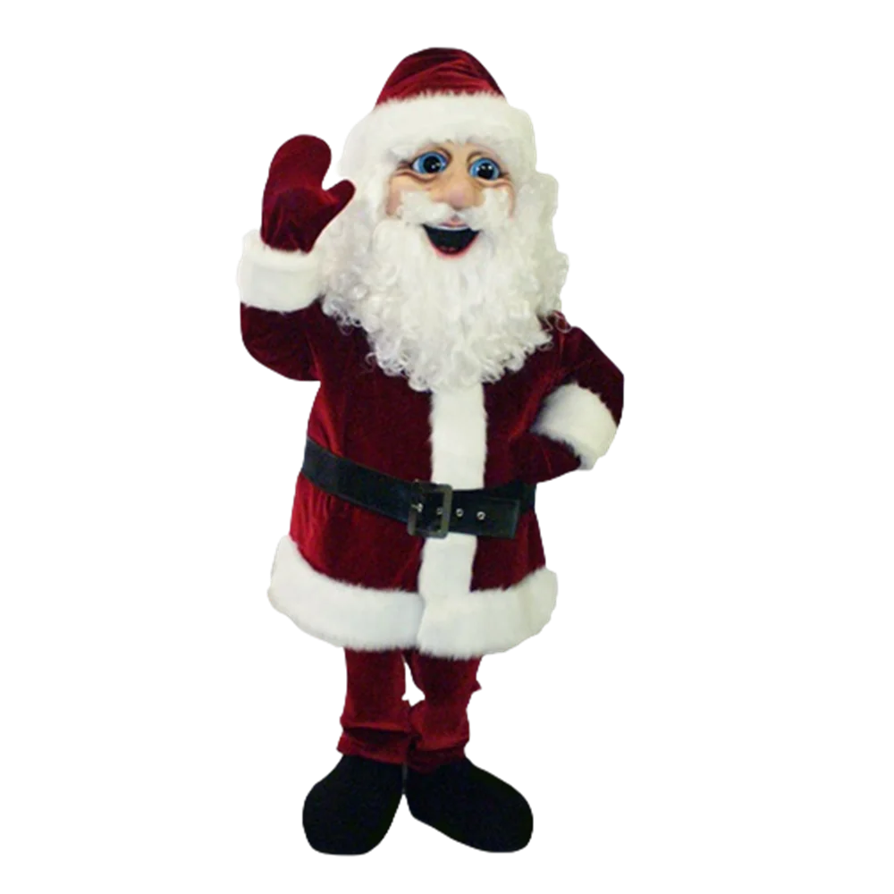 New Style Saint Nicholas Mascot Costume Hot Sale  Mascotte Outfit Suit Fancy Dress for Chiristmas Holiday Party Carnival SW631