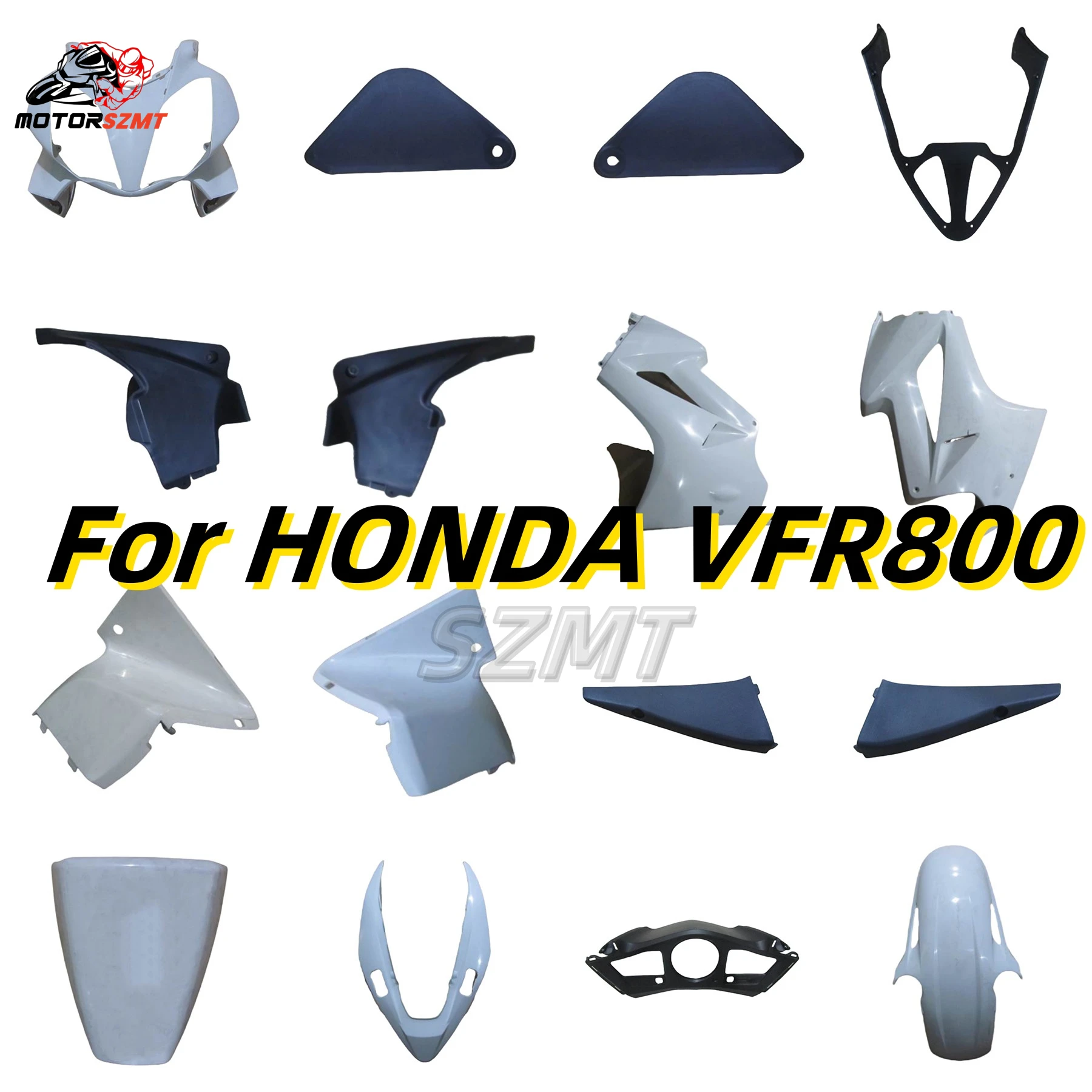 Unpainted Bodywork VFR800 2002-2012 VFR 800 02 03 04 05 06 07 08 09 10 11 12 13 New ABS Plastic Motorcycle Bodywork Injection