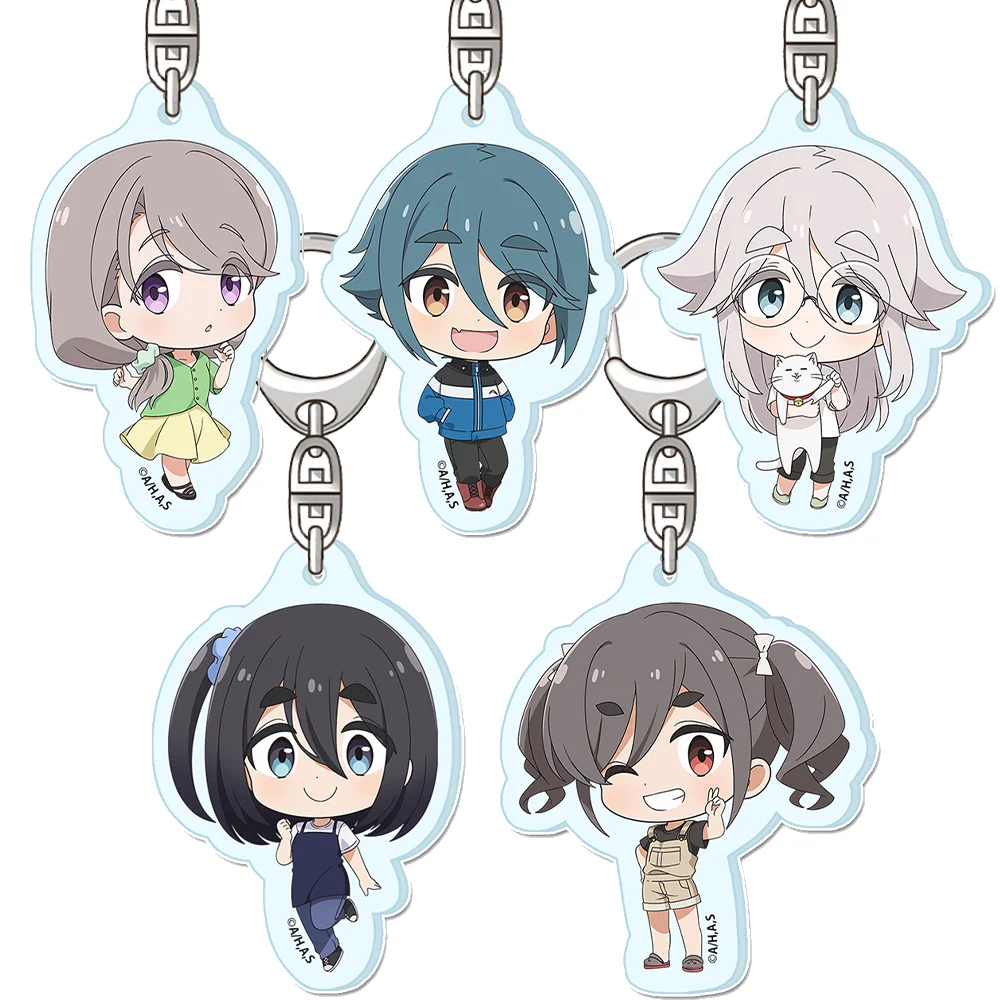 Mono Satsuki Amamiya An Kiriyama Sakurako Shikishima Haruno Akiyama Kako Komada Official Acrylic Keychain Bag pendant Fans Gifts