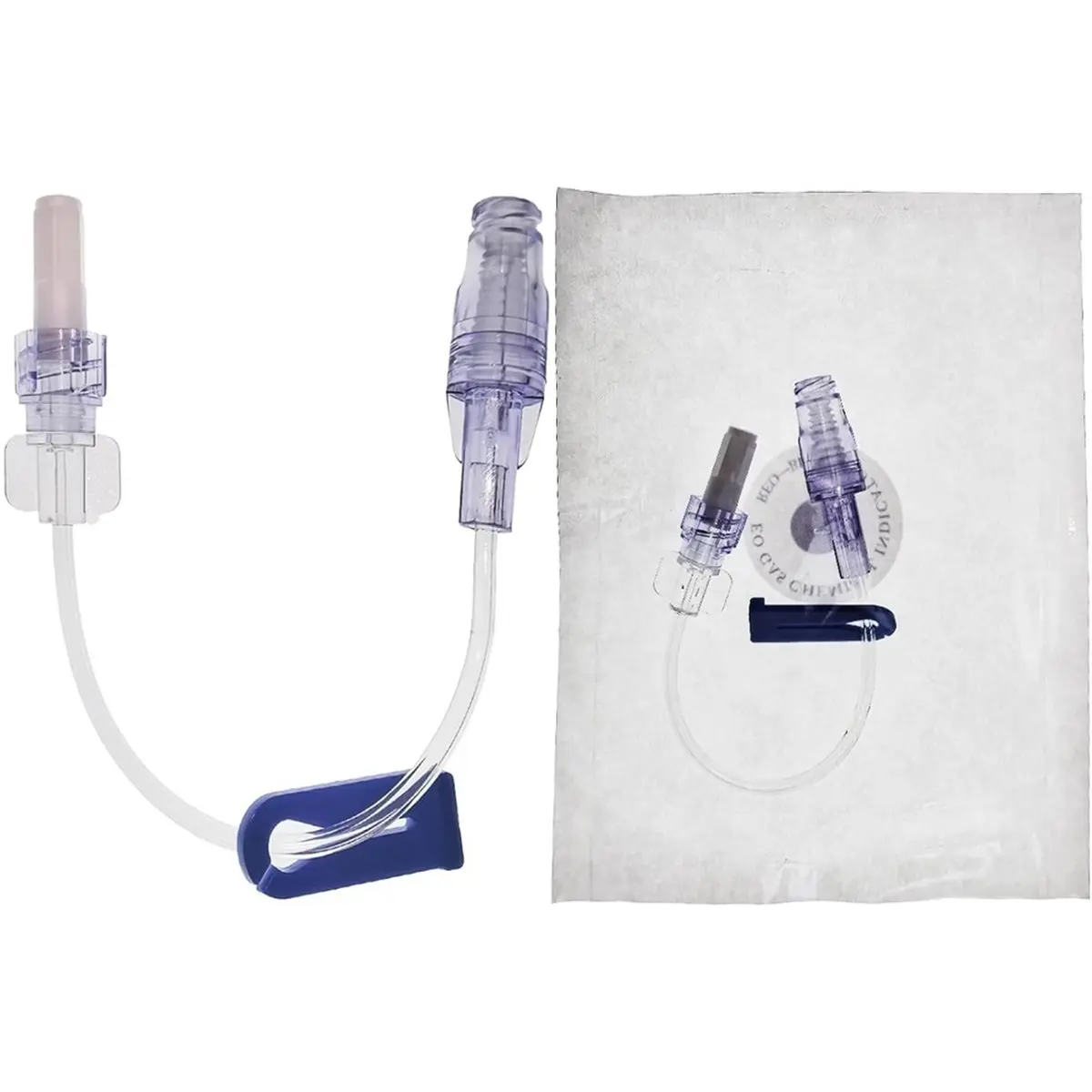 BEST SALES 30PCS 1-Way IV Extension Sets, I-V Tubing With Individual Packaging For Veterinary And Lab Use