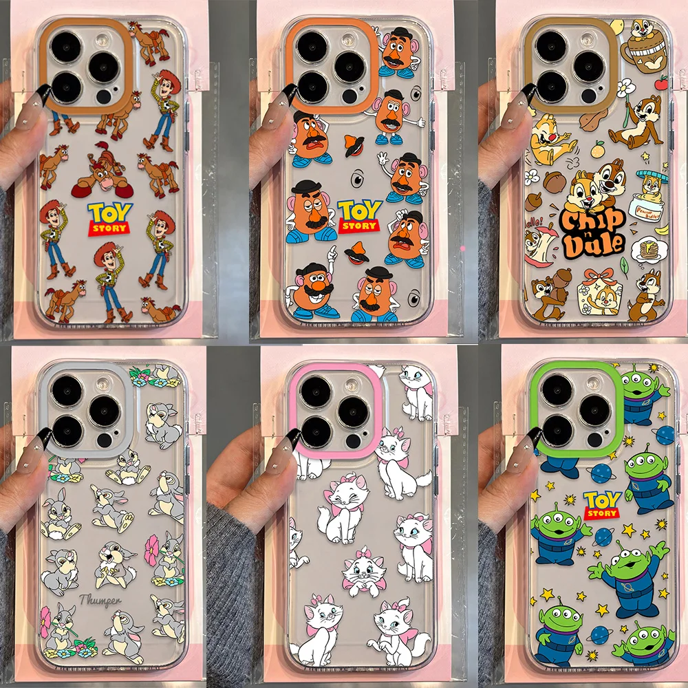 

Toy Story Alien Clear Space Phone Case for Samsung A12 A13 A15 A22 A23 A24 A25 A30 A53 A54 A55 A72 A73 5G Transparent Cover