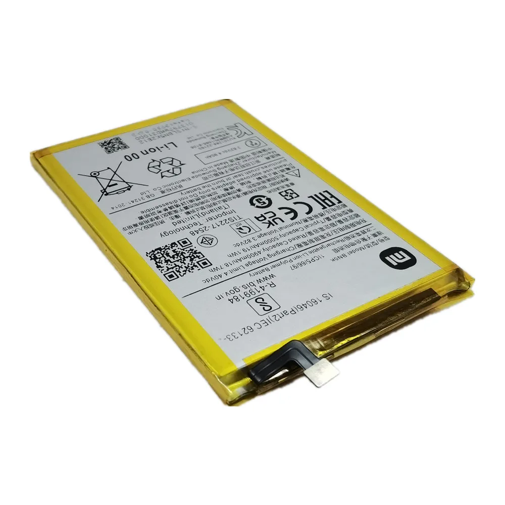 100% New Original BN5K 5000mAh Battery For Xiaomi Mi Redmi 12C & 22120RN86G Genuine Mobile Phone Replacement Batteries