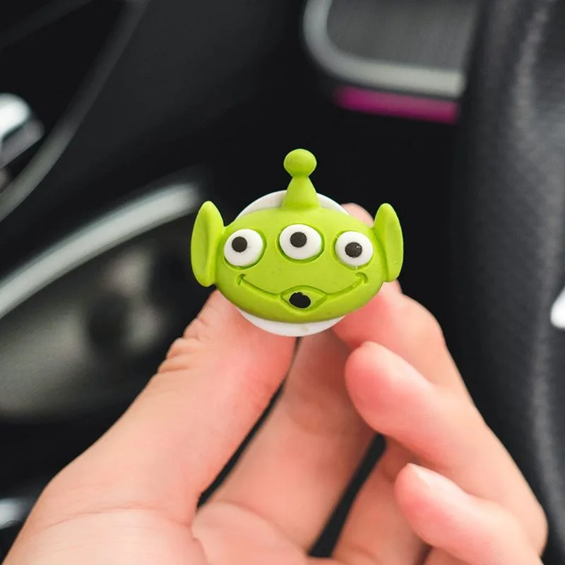 Picture 6: New Buzz Lightyear Car Air Freshener Aromatherapy Toy Story Woody Cute Car Air Vent Aromatherapy Cartoon Doll Car Decoration