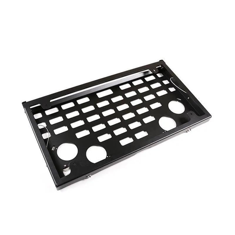 For Land Rover Defender 2020-24 Car Accessories Aluminum Alloy Black Off-Road Travel Car Tailgate Table Back Door Foldable Shelf