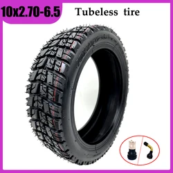 10x2.75-6.5 Tubeless Tire for 10 Inch Electric Scooter 10X2.70-6.5  255x70 Off-road Vacuum Tyre Parts