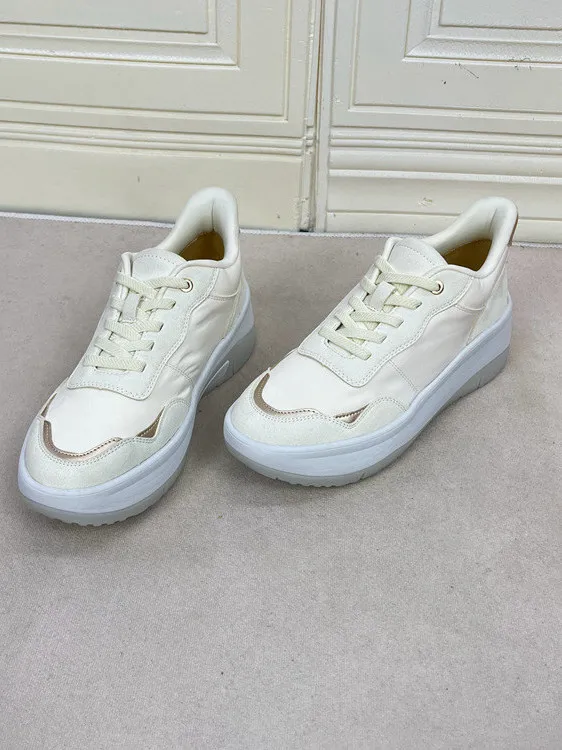 

Удобные женские повседневные кроссовки с круглым носком, модные, на толстой подошве, на шнуровке, спортивные, на платформе, для ежедневной носки, из искусственной кожи