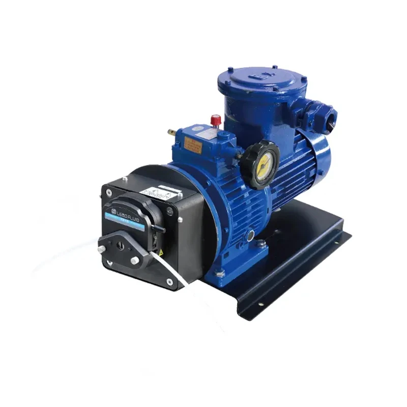 Lead Fluid 3 Phase Peristaltic Dosing Pump 380V Explosion-Proof Motor Peristaltic Pump  FG600S-W3