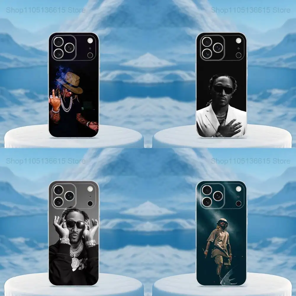 

Rapper F-FUTURE Cool For iPhone 16,13,12,11,17,14,15,Pro,Max,Plus,X,XS,XR,SE,Mini Transparent Soft silicone Case