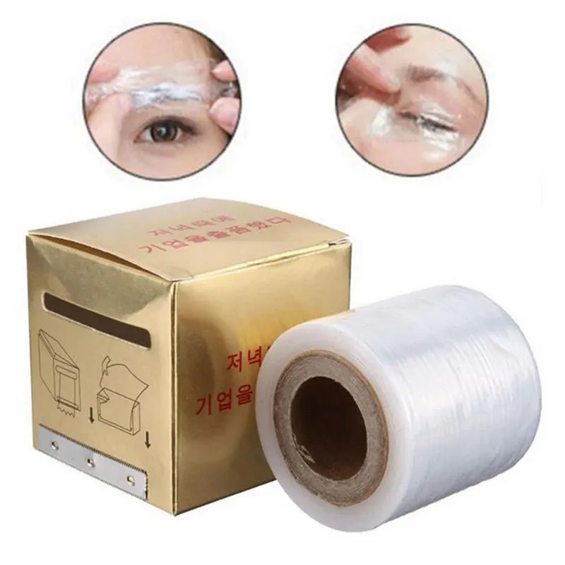 Disposable Protective PE Barrier Film for Dental Tattoo Clear Cover Plastic Tattoo Film Makeup Acessories 4.2mm x 200mm