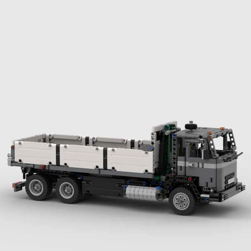 Building Block 42078 Hook Puller Container Truck MOC-98798 Assembly Timber Trailer 1308pcs Kids Christmas Gifts