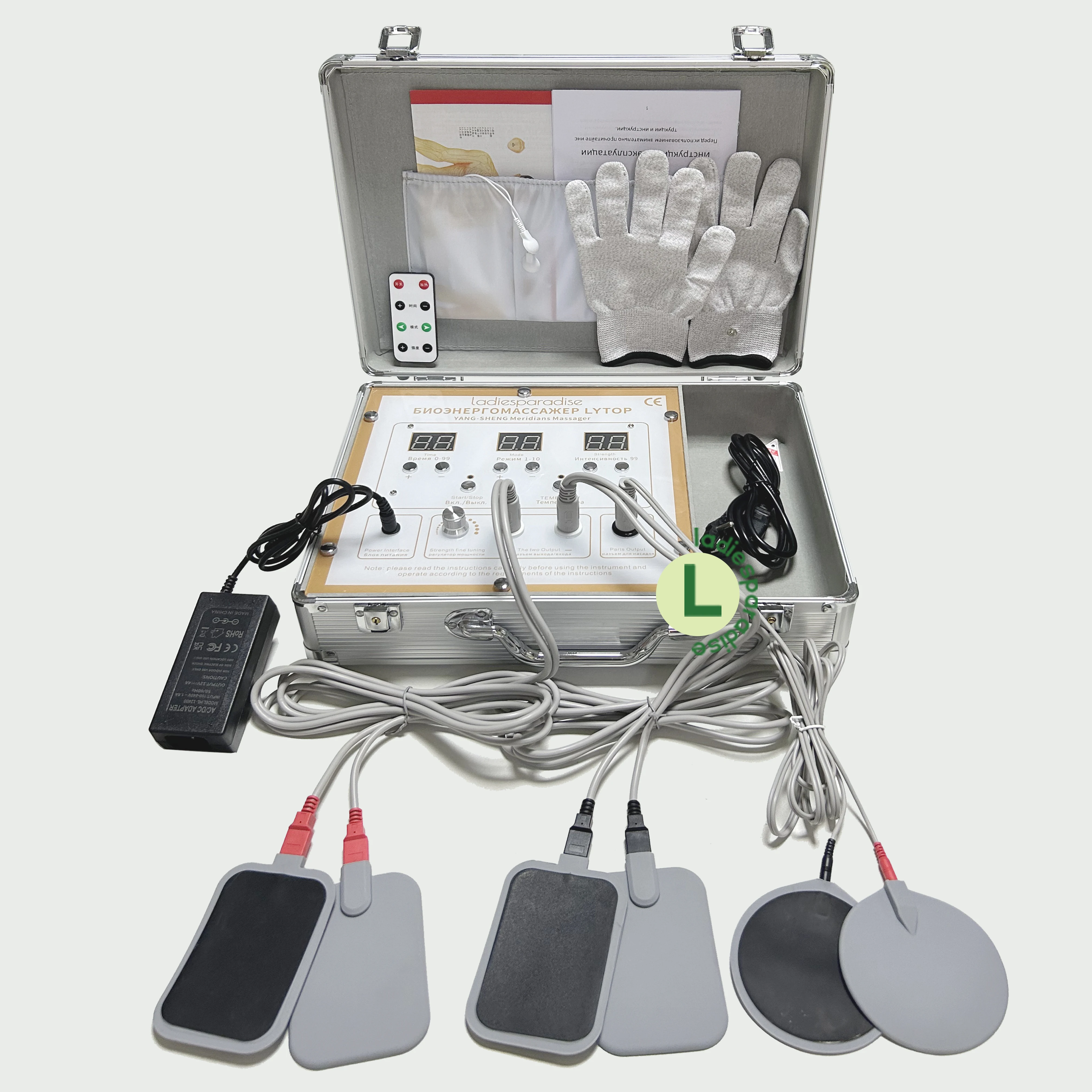 

2026 RU Version Bioenergy Massager DDS Pulse Bioelectric Massager for Meridian Dredge,Physiotherapy & Detoxification