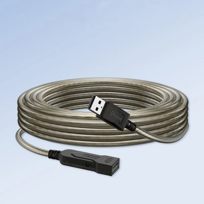 DTECH DT-5037 (الثاني) USB2.0 كابل بيانات تمديد ذكر إلى أنثى بطول 10 أمتار #4