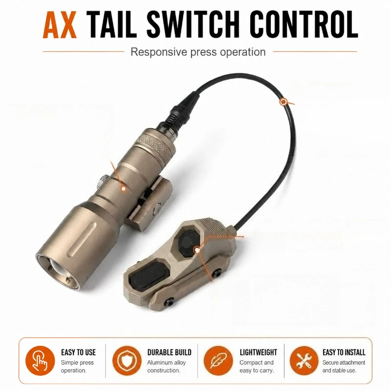 Mini Zoom Alloy Torch with Remote Control Line Button - Collectible Accessory