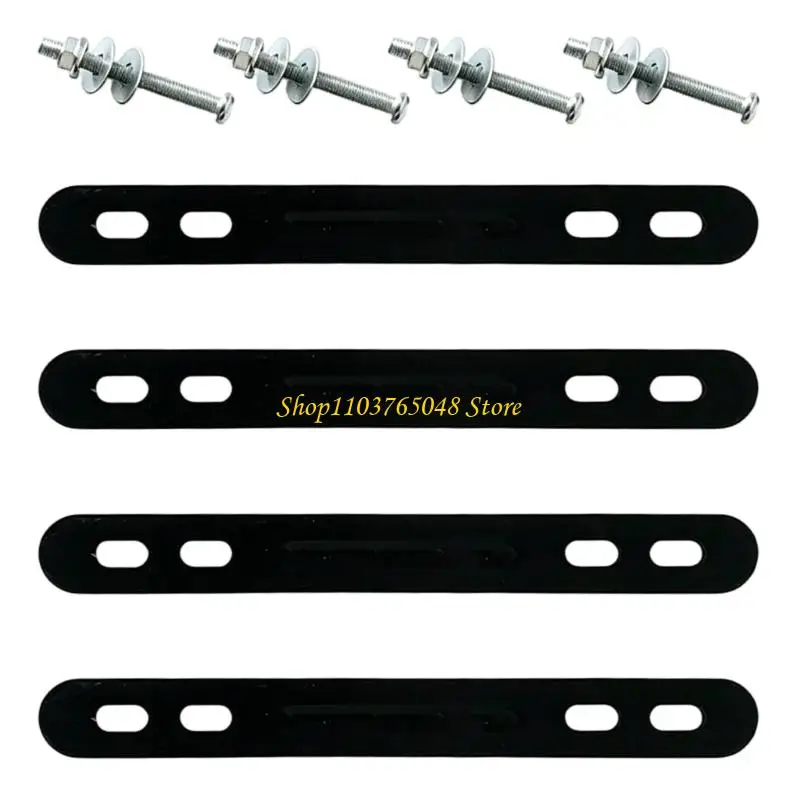 R53E Heavy Type Rear Mount Bike Basket Brackets For Commuting And Outdoor Cycling