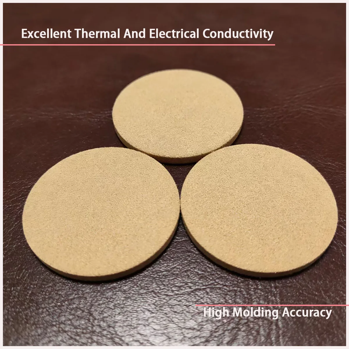 

Copper powder sintered circular filter with a thickness of 2-5mm is used for fluid purification in chemical , hydraulic systems