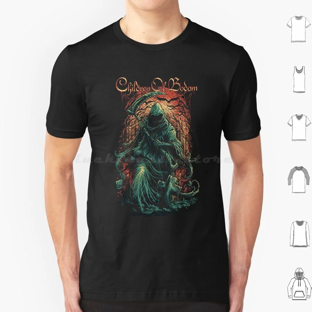 Children Of Bodom T Shirt Big Size 100% Cotton Metal Band Children Of Bodom Melodic Death Metal Power Metal