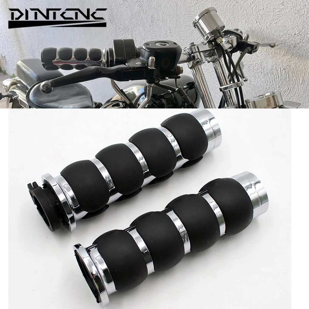 Universal for 25mm 22mm for Harley Cruiser Chopper for Suzuki Boulevard M109R Motorcycle Handlebar Cover Moto Accessories