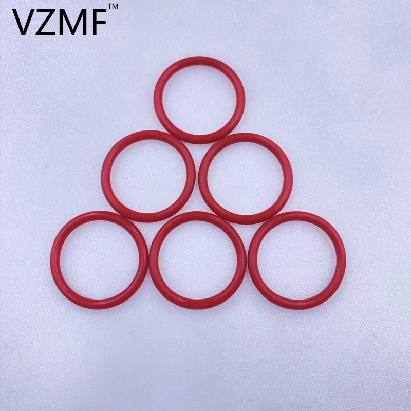 VMQ Rode Siliconen O-Ring OD 105 ~ 180mm Dikte CS 2mm Afdichtring Waterdichte en Geïsoleerde Pakkingring