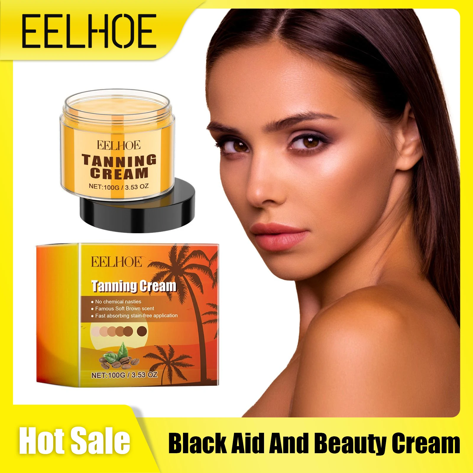 Self Tanning Cream Fake Tan Natural Glow Body Bronzing Nourishing Skin Summer Long Lasting Coloring Bronze Cream Sunless Tanner