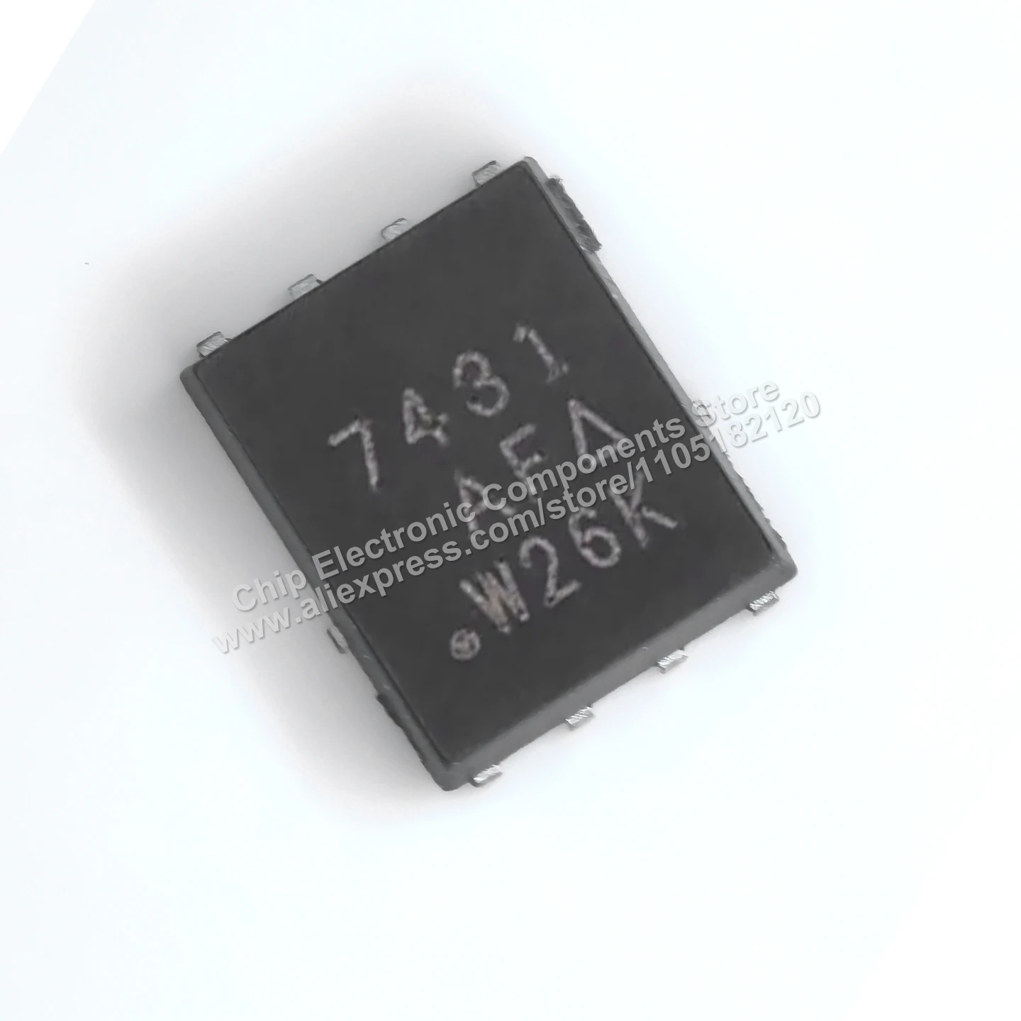 (2 PCS）Original IC SI7431DP-T1-E3/GE3 7431 Marking P-Channel 200 V (D-S) MOSFET Chip PowerPAK SO-8