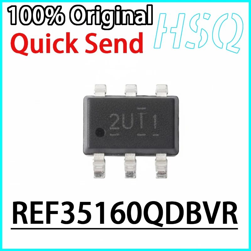 

1PCS New Original REF35160QDBVR SOT23-6 Surface Mount Voltage Reference Chip with Silk Screen 2UII