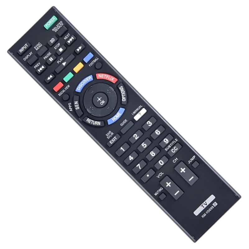 RM-YD099 Remote Control For Sony Bravia TV XBR-49X855B XBR-55X855B XBR-65X855B XBR-70X855B XBR-79X905B Kdl-40w600b KDL-42W805B