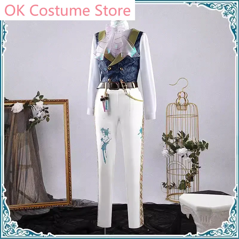 Identity V Frederick Kreiburg Composer Phantom Sail New Skin Game Suit Gorgeous Cosplay Costume Halloween Party Outfit