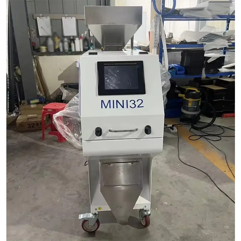 فارز ألوان صغير لفرز ألوان الحبوب آلة فحص متعددة الوظائف للفاصوليا