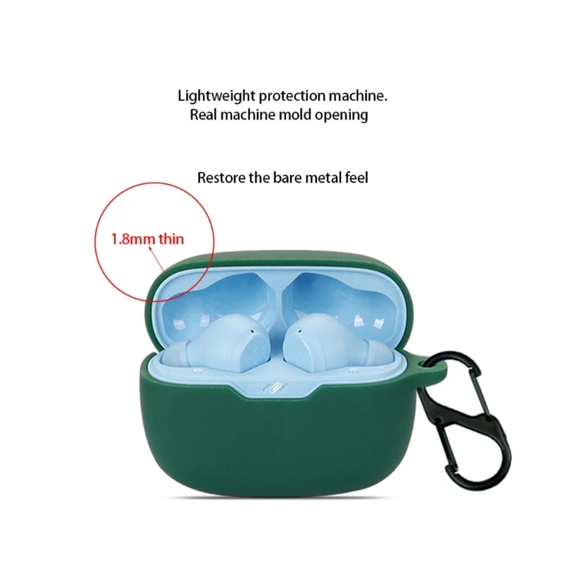 หูฟังป้องกัน-กรณีใช้งานร่วมกับ Beam COVER กันกระแทก-เปลือกล้างทำความสะอาดได้ป้องกันฝุ่นซิลิโคน