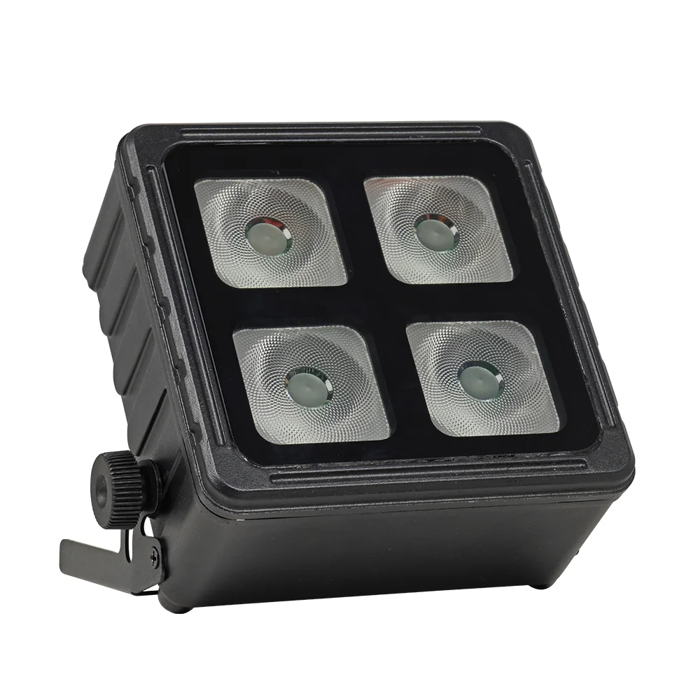 8 قطعة 4x18 واط IP65 Led بطارية ضوء RGBWA + UV 6in1 مع WIFI APP التحكم اللاسلكي DMX512 وظيفة التحكم عن بعد اللاسلكية