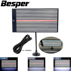 LED Light Line Wire Board Car Paintless Dent Removal Support Battery USB Reflection Board Tools for Car Depression Assist Repair