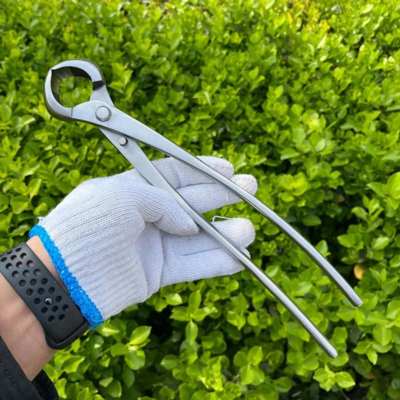 

1 Piece Gardening Ball Shears Knob Ball Scissors Landscape Modeling Garden Silver Stainless Steel