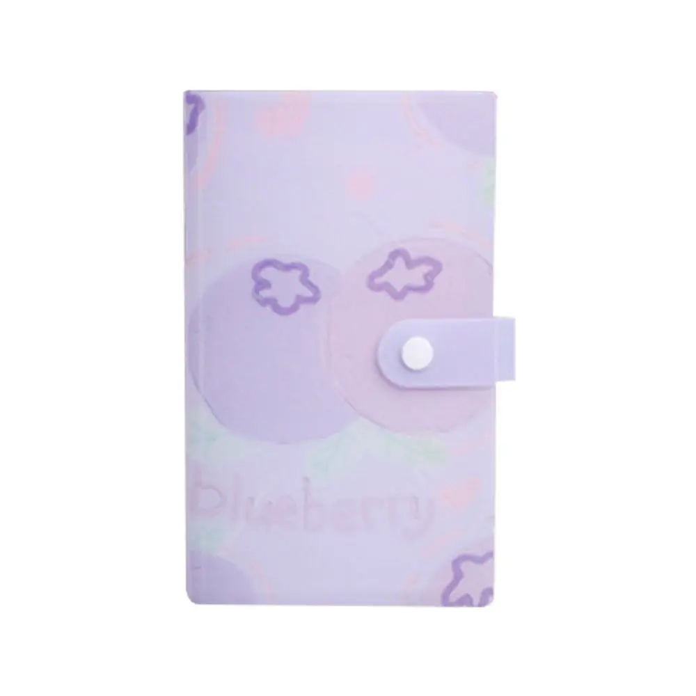 Photocard Holder 3-Inch Photo Picture Albums 120 Slots Cute Postcard Card Album Fruits Card Display for  Photo Picture