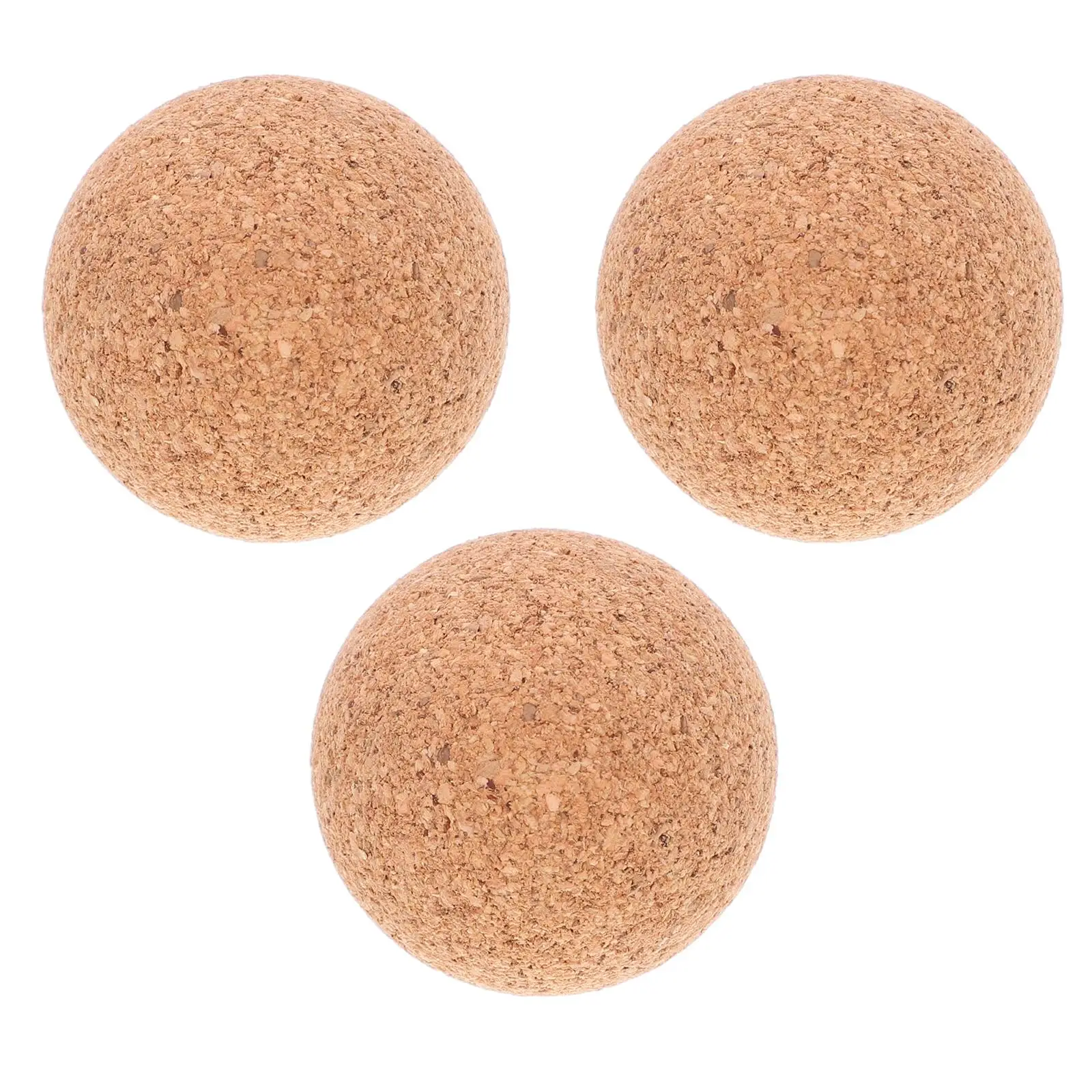 

3 Pcs Table Soccer Regulation Size Foosball Balls Wooden Replaceable Replacement Footballs