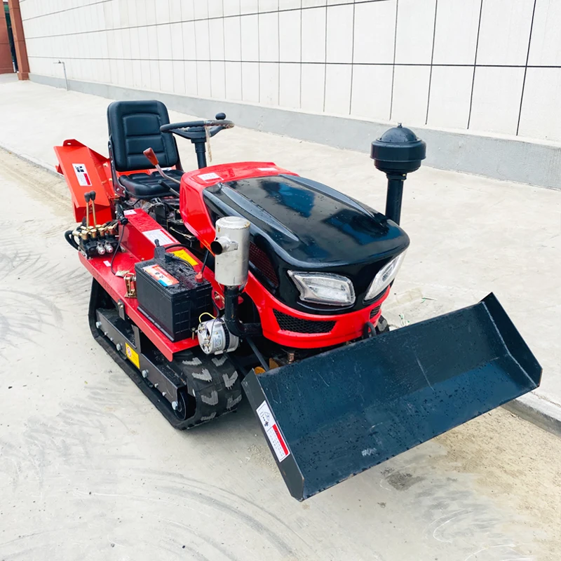 

Customized Farm Plowing Machine Agricultural Cultivator New Multi-Function Small Crawler Rotary Tiller