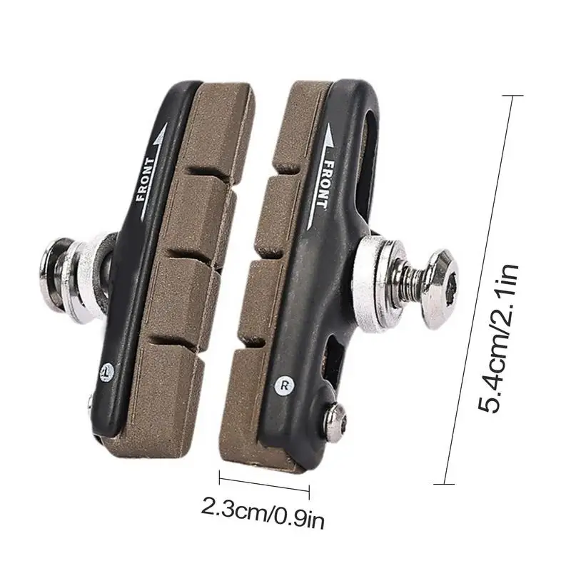 Pastilhas de freio para bicicleta pastilhas de freio substituição ciclo peça multifuncional acessórios ciclismo para estrada montanha