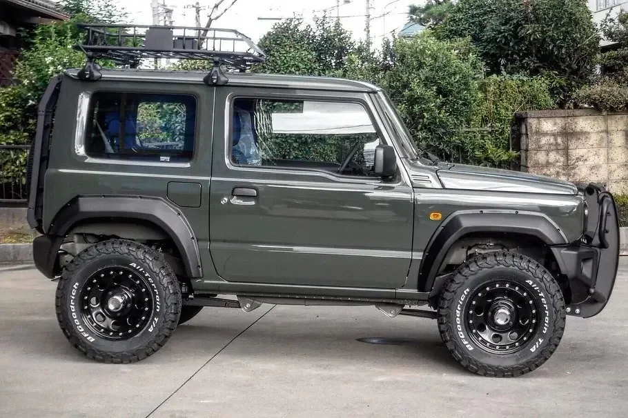 حاجز ممتص الصدمات الأمامي الشهير والمتين لسوزوكي جيمي JB74 JB64 2018- Gen4 Sierra JB74w JB64w Steel